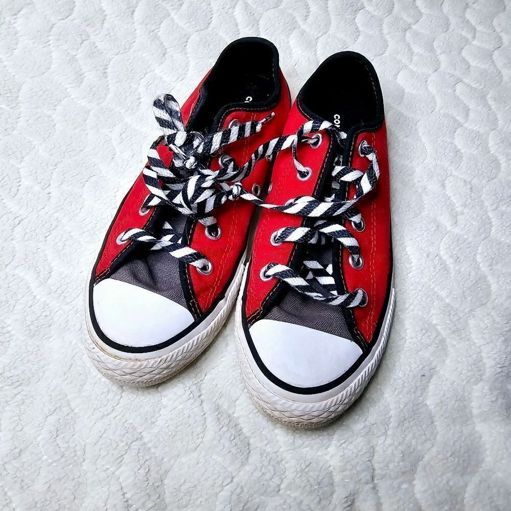 Converse Far Cry 5 sneakers red black youth 1.5 custom - Picture 2 of 7